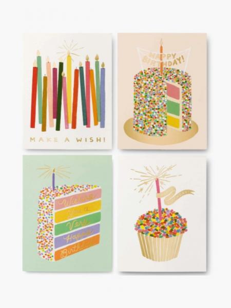 Birthday Candles Keepsake Card Box