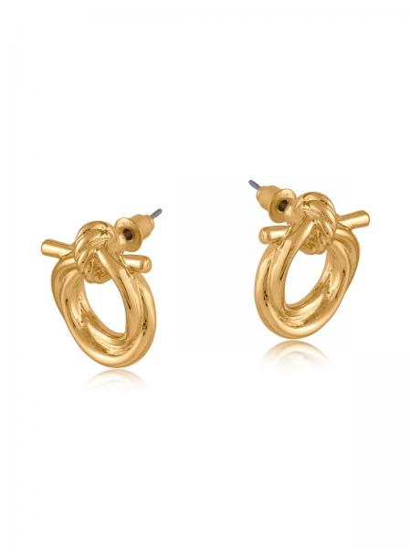 Lima Knotted Stud Earrings