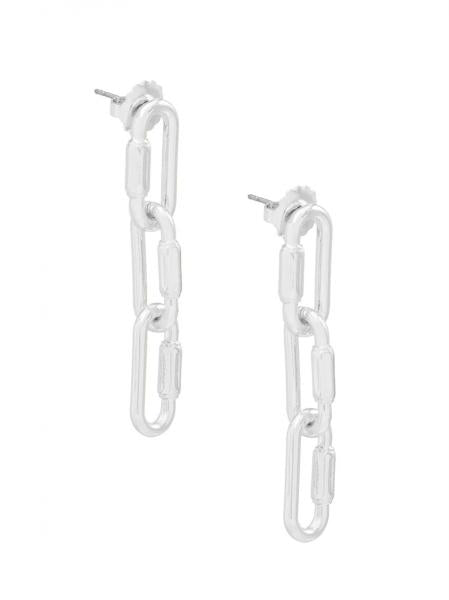 Triple Carabiner Link Earrings