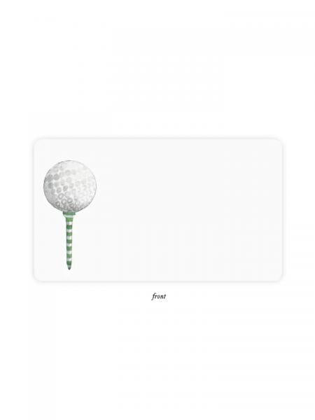 Golf Tee Little Notes