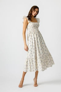 Corsica Cotton Floral Dress