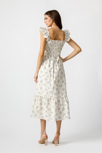 Corsica Cotton Floral Dress