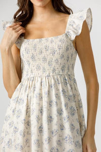 Corsica Cotton Floral Dress