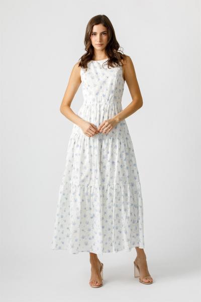 Dixie Cotton Blend Floral Dress