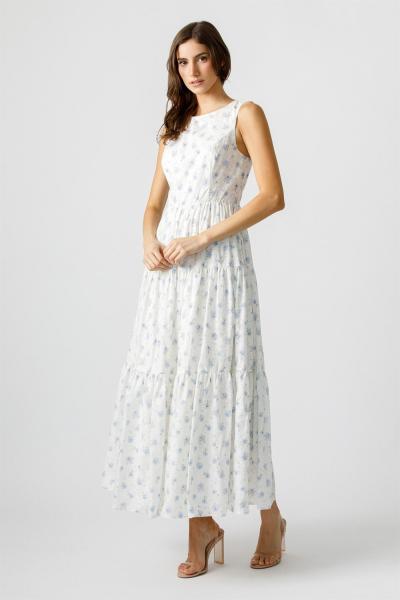 Dixie Cotton Blend Floral Dress