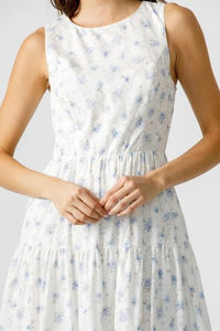 Dixie Cotton Blend Floral Dress