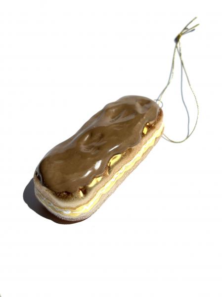 Glass Éclair Ornament