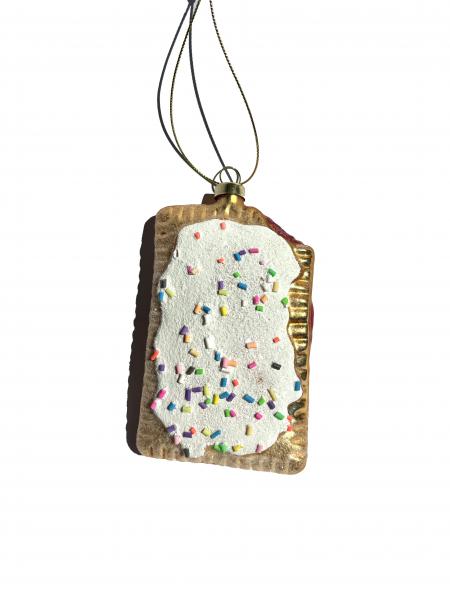 Glass Poptart Ornament