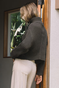 Chenille Turtleneck Sweater