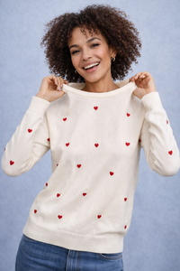 Stitched Heart Cardigan