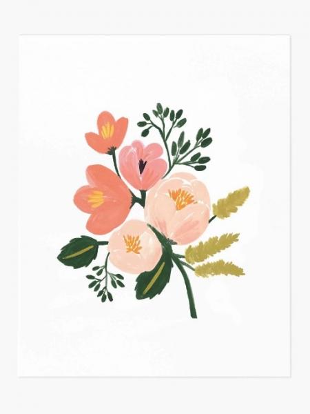 Rose Botanical Art Print