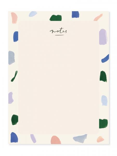 Strokes Blank Everyday Notepad