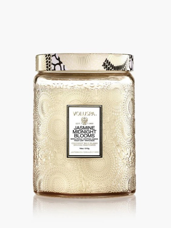 Jasmine Midnight Large Jar Candle