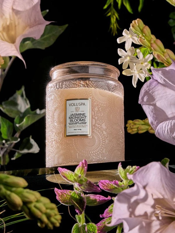 Jasmine Midnight Large Jar Candle