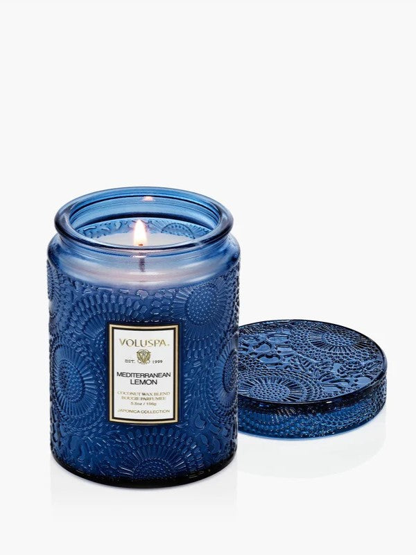 Mediterranean Lemon Small Jar Candle