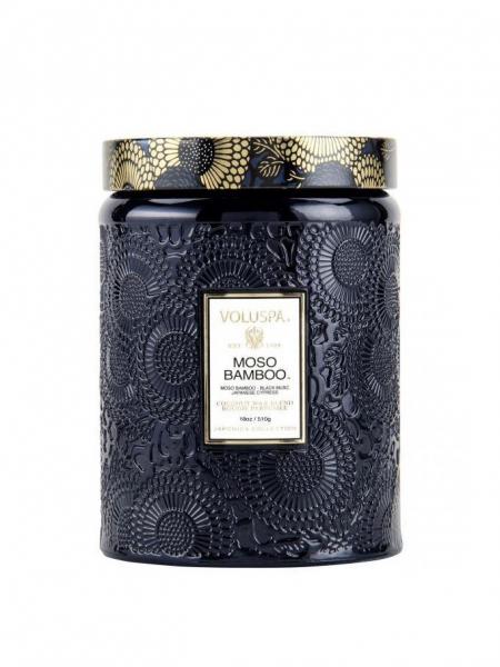 Moso Bamboo Large Jar Candle