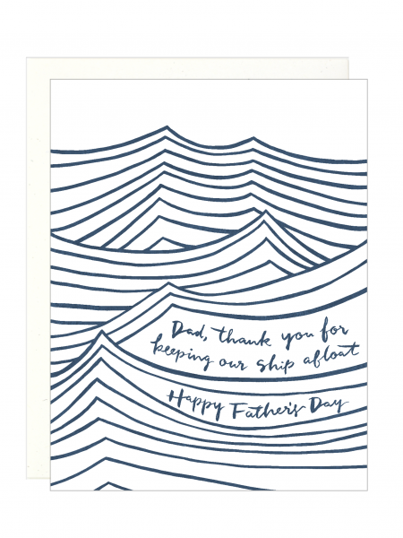 Fathers Day - Ship Afloat Card