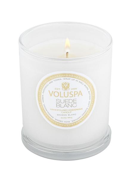 Suede Blanc Classic Candle