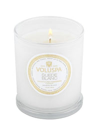 Suede Blanc Classic Candle