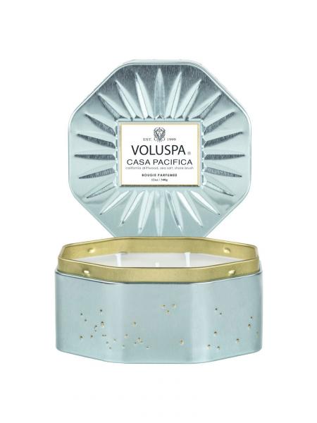 Casa Pacifica Octagon Tin Candle