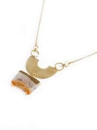 Citrine Sun Necklace