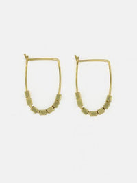 Beaded Loop Earrings