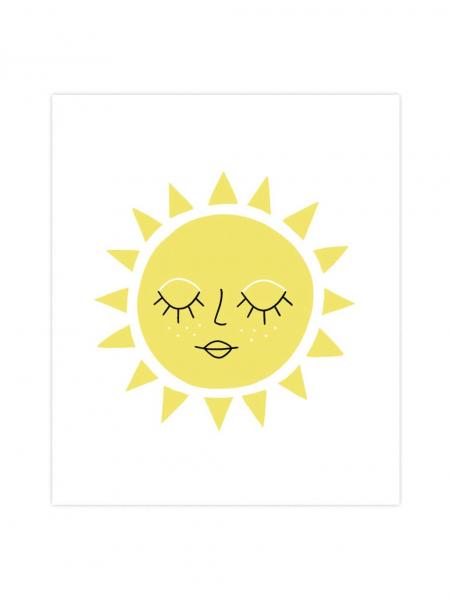 Celestial Sun Art Print
