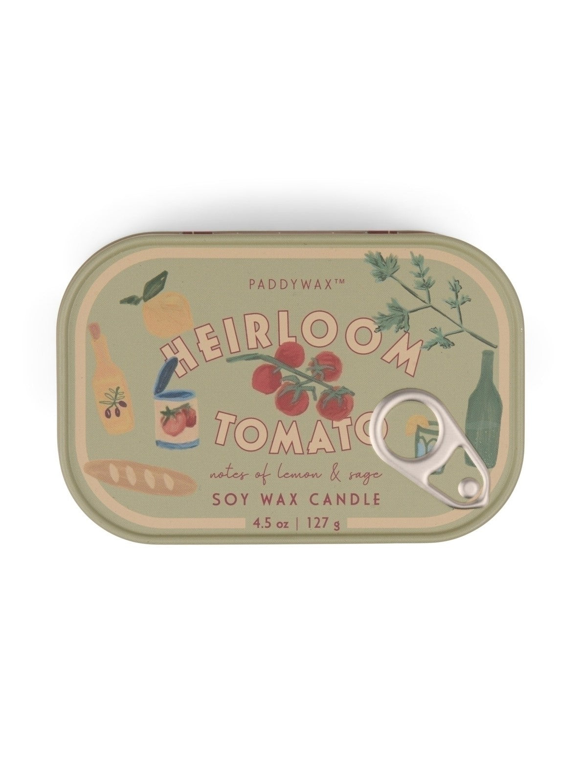 4.5oz Heirloom Tomato Tin Candle