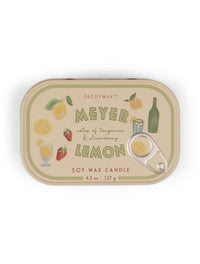 4.5oz Meyer Lemon Tin Candle