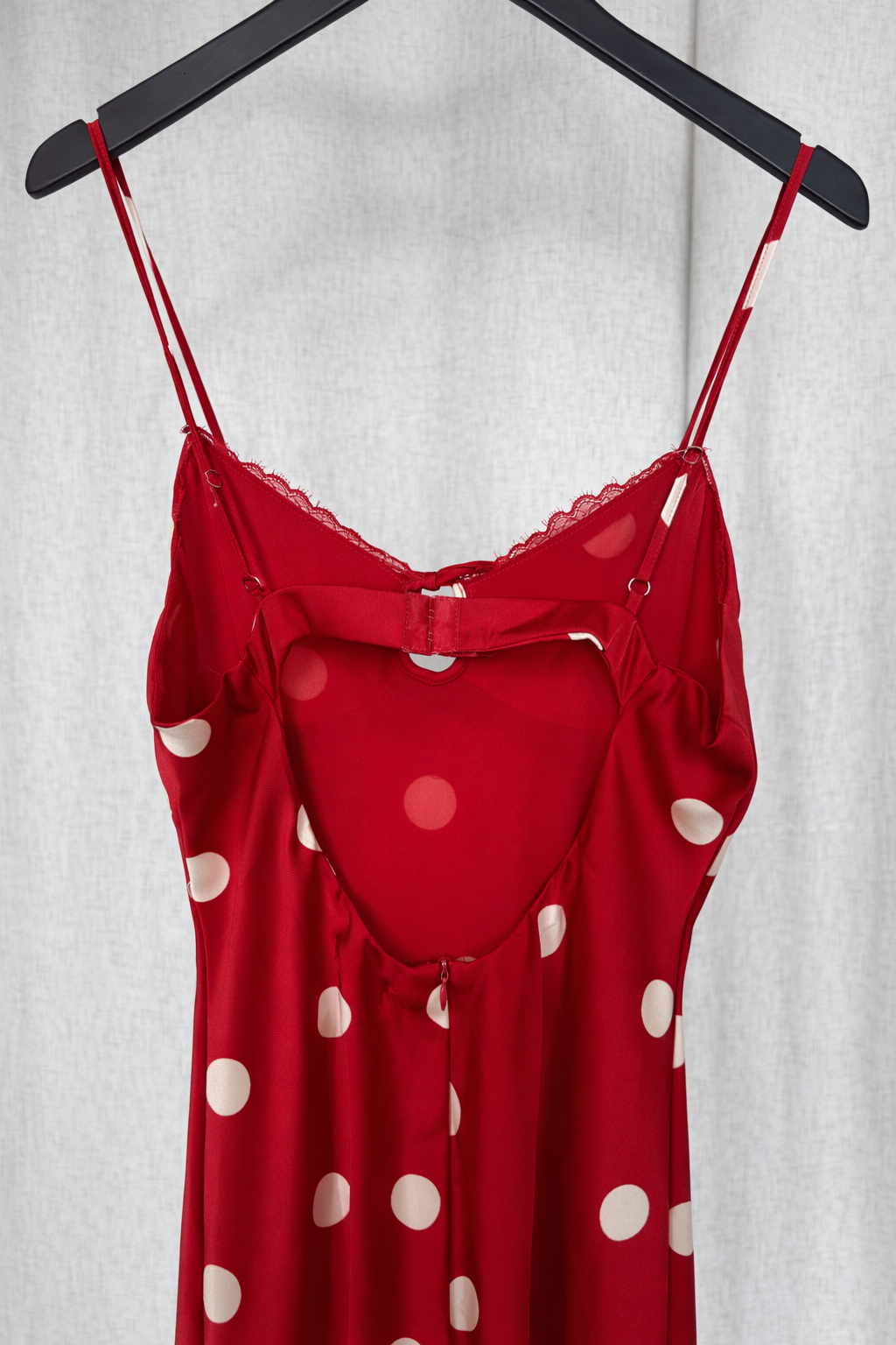 Polka Dot Tie Front Dress