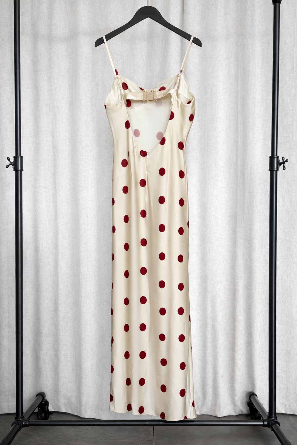 Polka Dot Tie Front Dress