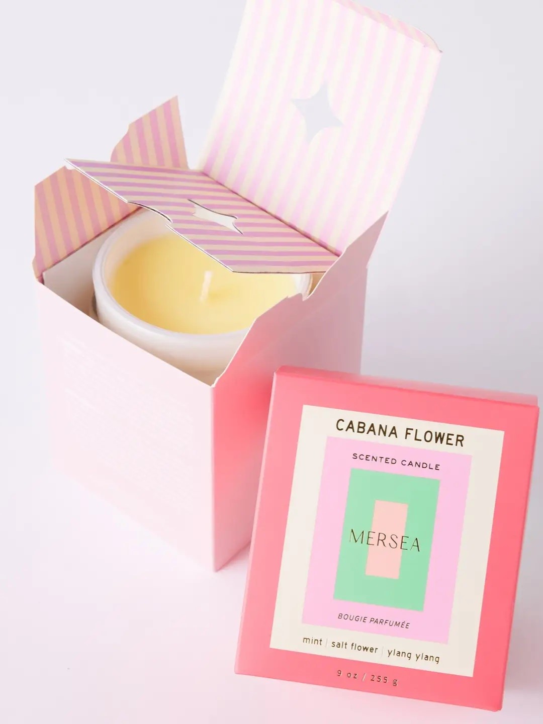 9oz Cabana Flower Candle