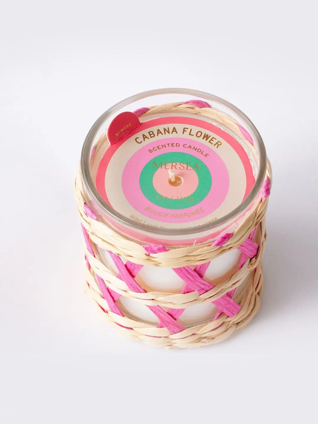 4oz Cabana Flower Candle