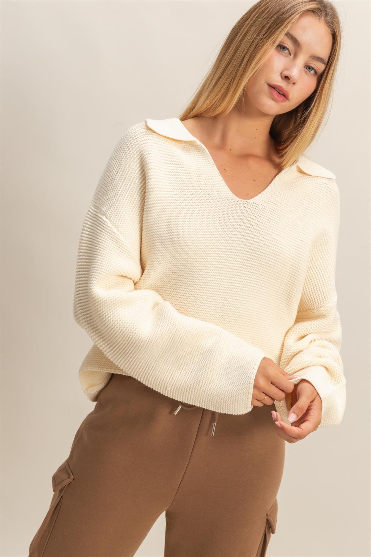 Addison Cotton Blend Sweater