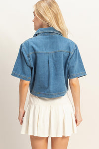Rackett Denim Top