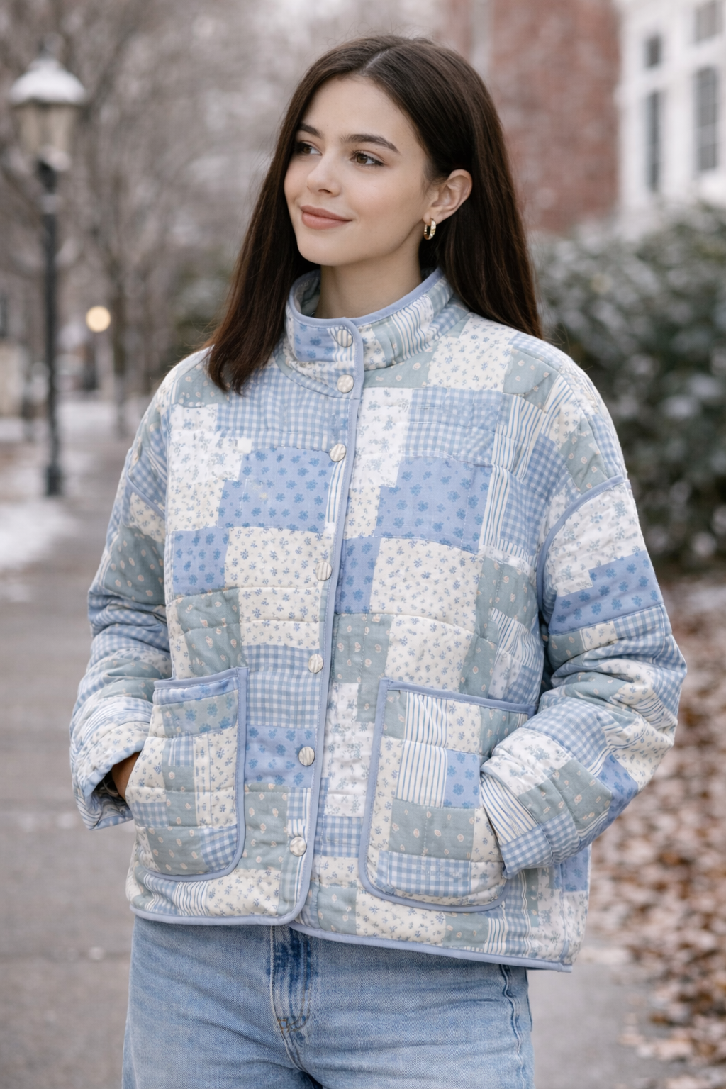 Patchwork Quilted Coat
