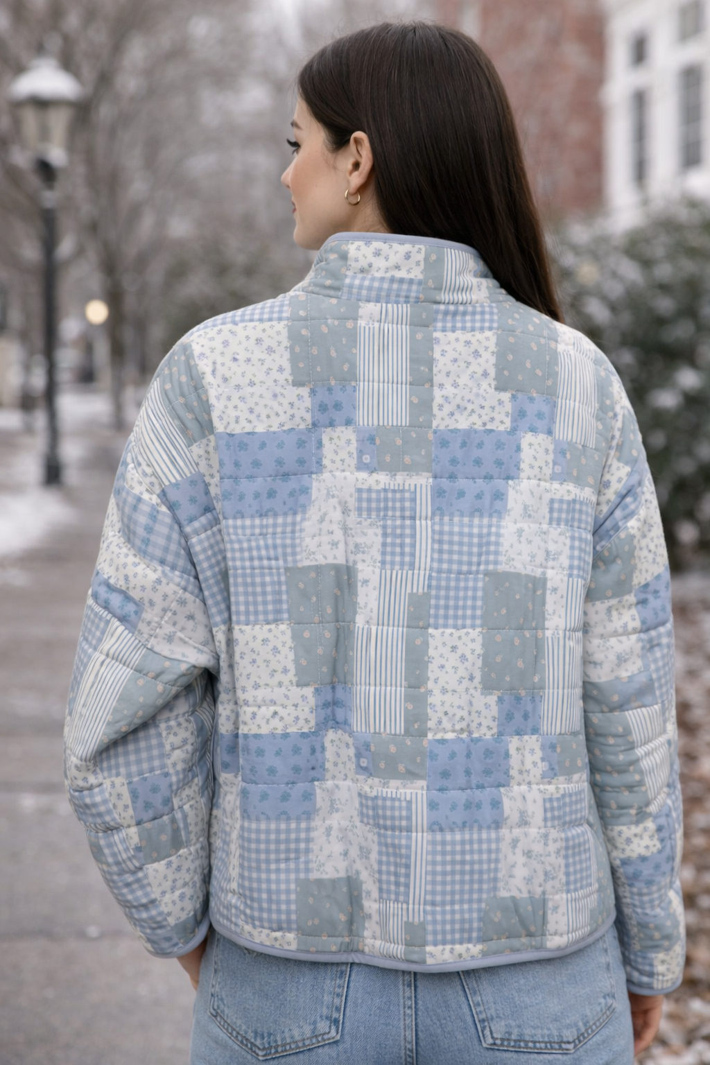 Patchwork Quilted Coat