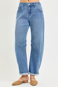 Thomas Textured Barrel Denim