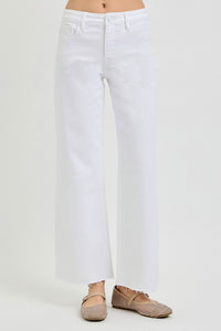 Franklin Mid-Rise Straight Denim