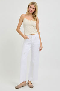 Franklin Mid-Rise Straight Denim