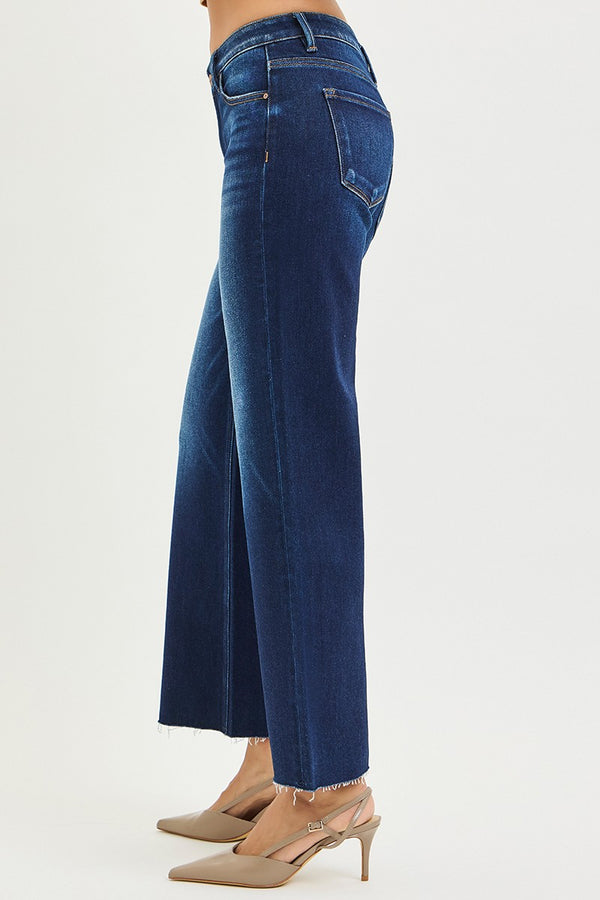 Gilly Mide-Rise Straight Denim