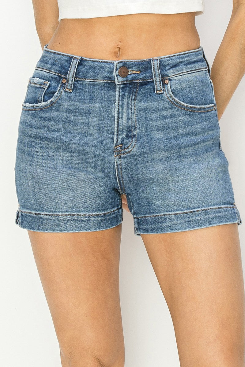 Tillie High-Rise Denim Shorts