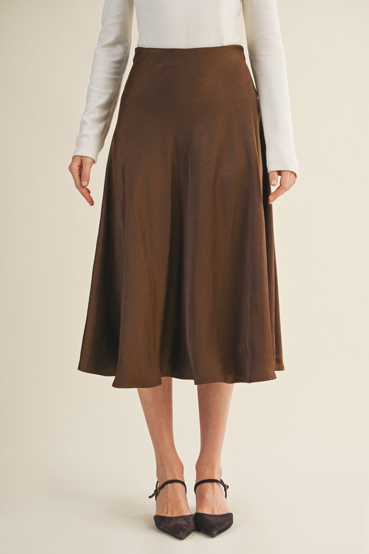 Rialto Satin Skirt