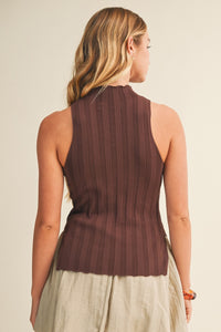 Bogart Mock Neck Top