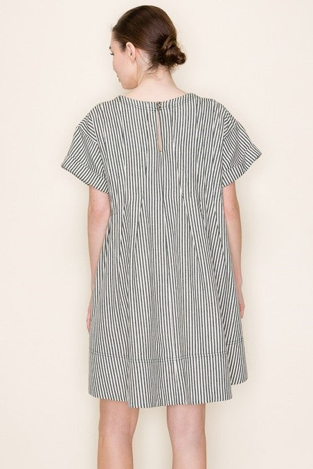 Cotton Striped Dress