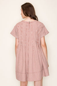 Cotton Striped Dress