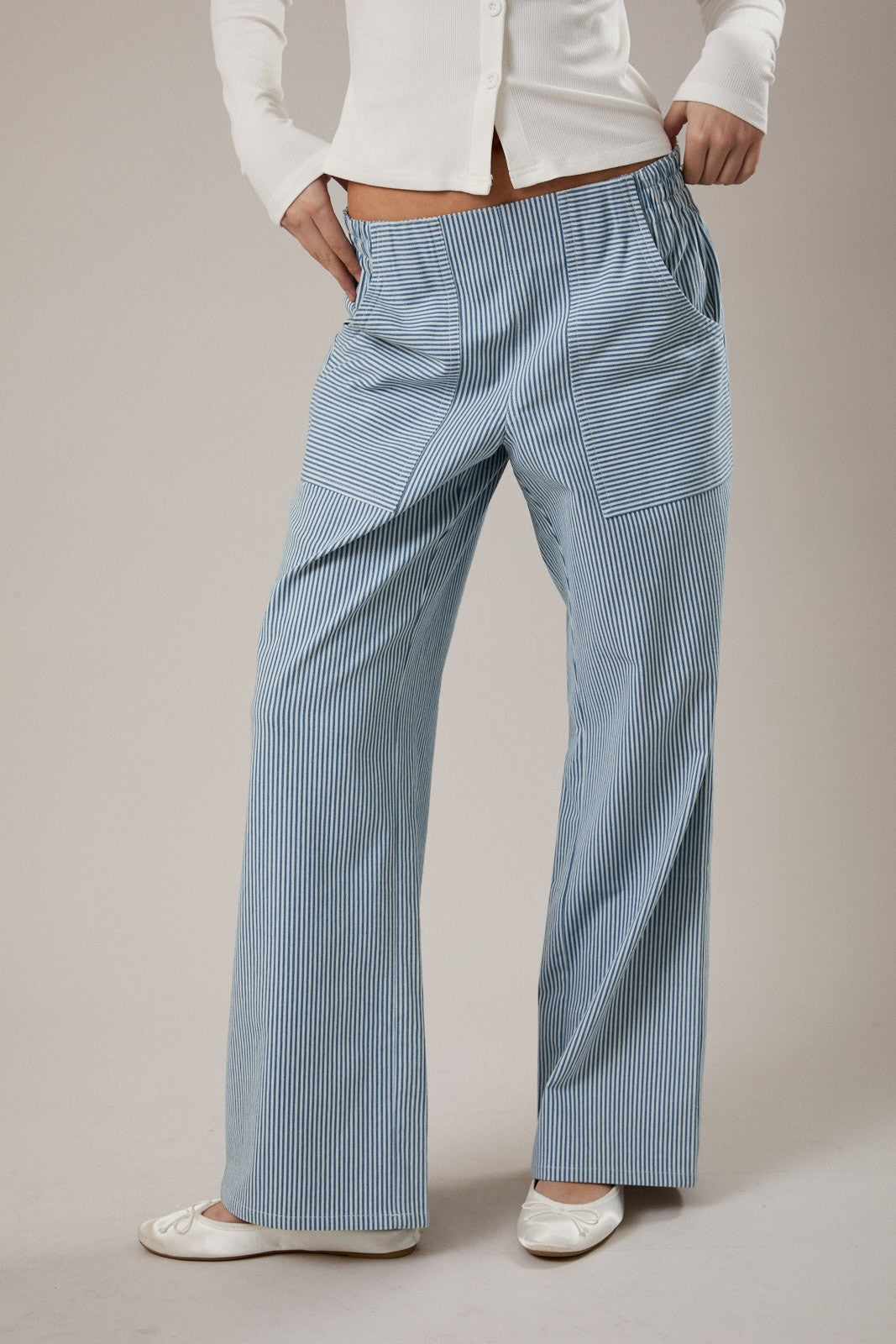 Melanie Striped Pants