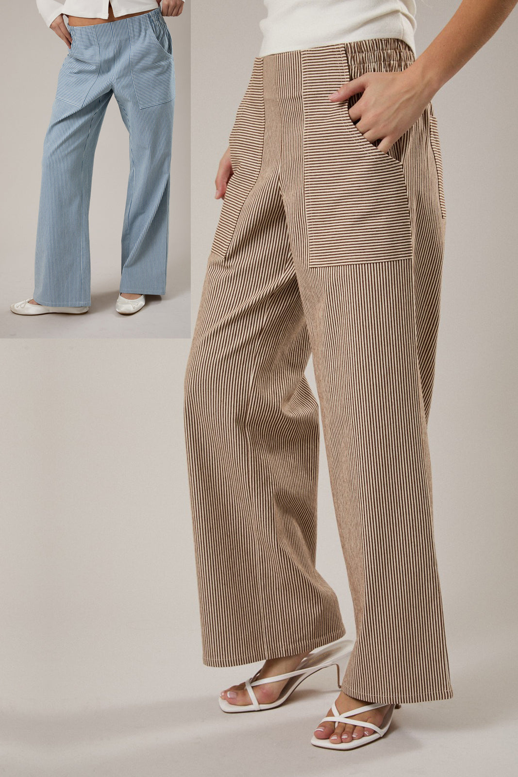 Melanie Striped Pants