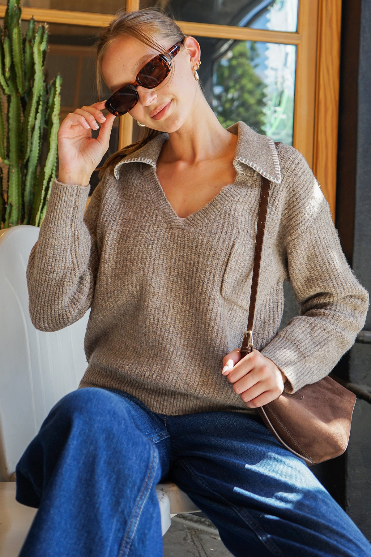 Loxton Collared Sweater