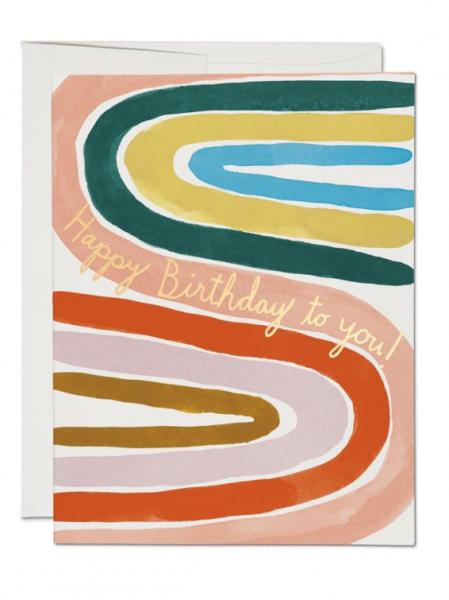 Perfect Rainbow Birthday Card